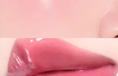 Набор: Оттеночное желе для губ и щёк + брелок fwee Lip&Cheek Glowy Jelly Pot JP01 Sugar Coat Keyring Set