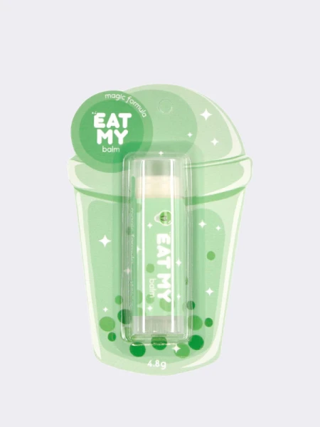 Питательный бальзам для губ с ароматом волшебной формулы EAT MY Balm Magic Formula Green