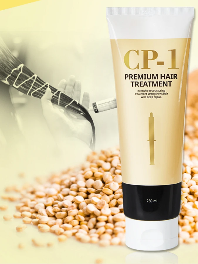 Протеиновая восстанавливающая маска для волос Esthetic House CP-1 Premium Hair Treatment