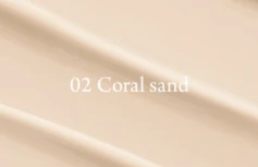 Тональный кушон с экстрактом опунции Huxley Essence Cover Cushion Unseen Layer 02 Coral Sand SPF23 PA++