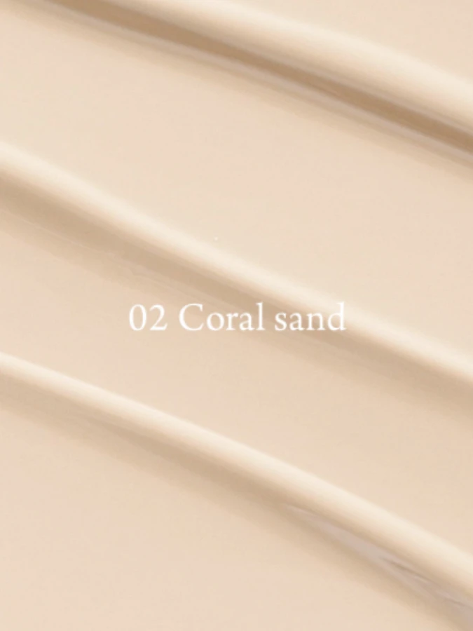 Тональное средство с экстрактом опунции Huxley Essence Cover Cushion Unseen Layer 02 Coral Sand SPF23 PA++