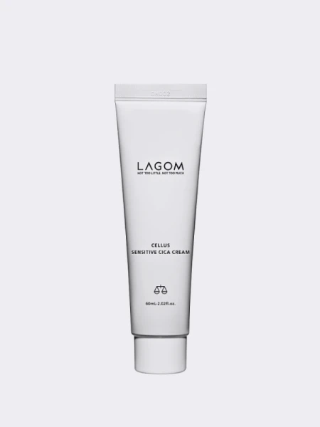 Успокаивающий крем для лица с экстрактом центеллы LAGOM Cellus Sensitive Cica Cream Успокаивающий крем для лица с экстрактом центеллы LAGOM Cellus Sensitive Cica Cream