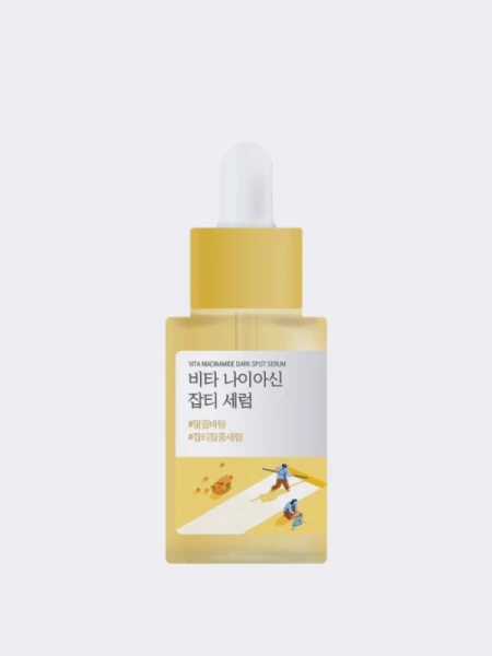 Осветляющая сыворотка с ниацинамидом Round Lab Vita Niacinamide Dark Spot Serum Осветляющая сыворотка с ниацинамидом Round Lab Vita Niacinamide Dark Spot Serum