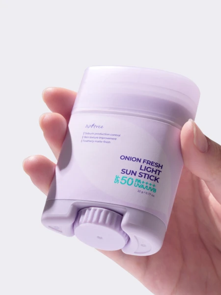 Солнцезащитный стик с экстрактом красного лука IsNtree Onion Newpair Fresh Light Sun Stick SPF50+ PA++++ Солнцезащитный стик с экстрактом красного лука IsNtree Onion Newpair Fresh Light Sun Stick SPF50+ PA++++