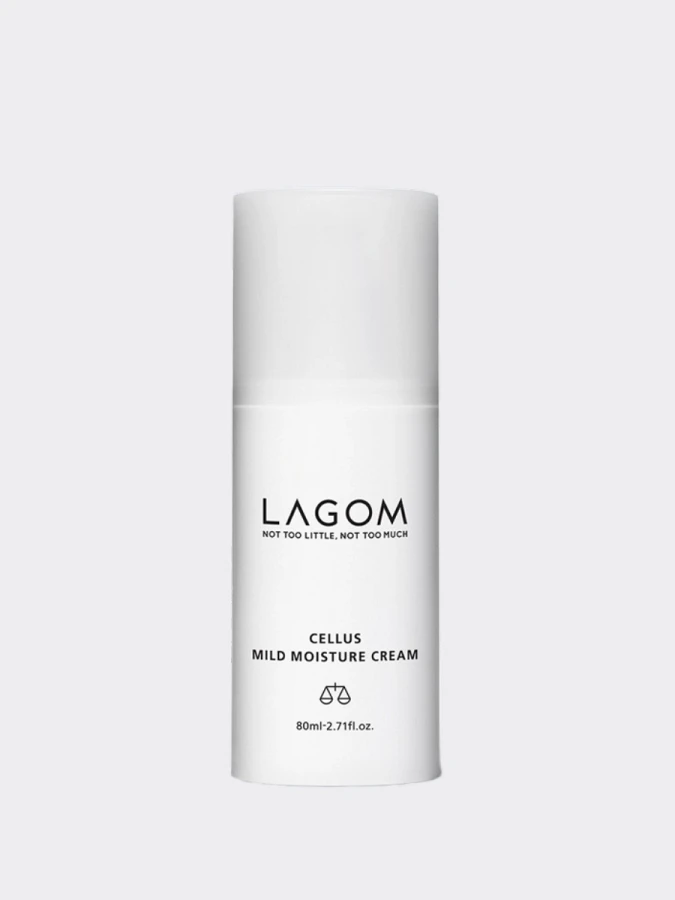 Восстанавливающий крем для лица с растительными экстрактами LAGOM Cellus Mild Moisture Cream