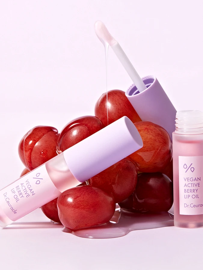Питательное масло для губ с ягодными экстрактами Dr.Ceuracle Vegan Active Berry Lip Oil