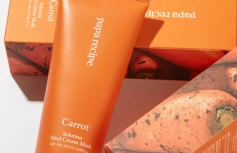 Осветляющая глиняная маска с экстрактом моркови и каолином Papa Recipe Carrot Solution Mud Cream Mask
