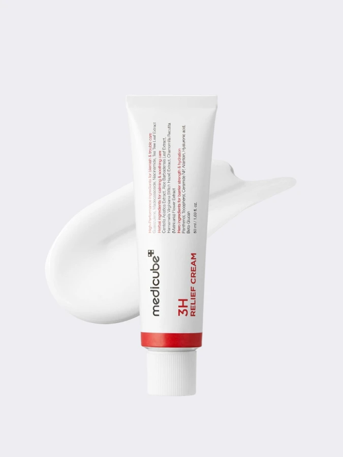 Успокаивающий крем для чувствительной кожи Medicube 3H Relief Cream