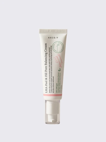 Обновляющий крем для сужения пор AXIS-Y LHA Peel & Fill Pore Balancing Cream