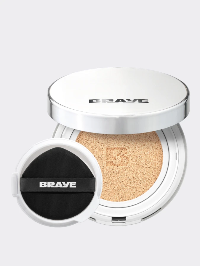 Тональный кушон с невесомым полуматовым покрытием + рефил BRAYE Effortless Cushion Thin Cover 19 Ivory SPF50+ PA+++