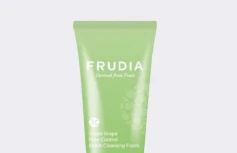 Скраб-пенка для умывания с зеленым виноградом FRUDIA  Green Grape Pore Control Scrub Cleansing Foam