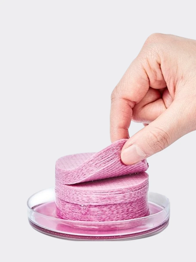 Пилинг-пэды с АНА и ВНА кислотами Esthetic House Toxheal Red Glycolic Peeling Pad