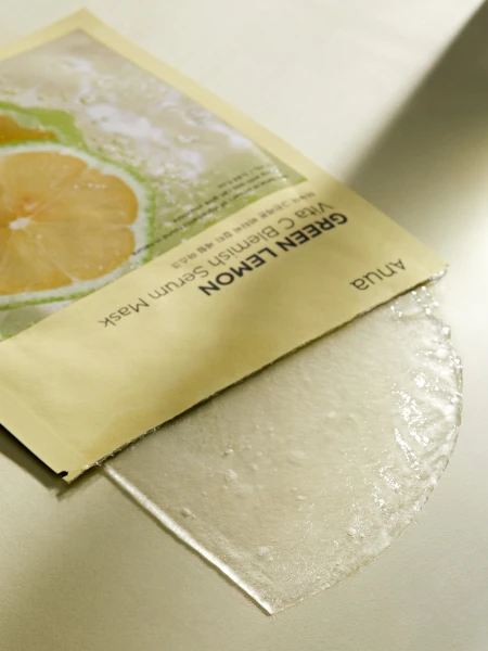Набор осветляющих тканевых масок для лица ANUA Green Lemon Vita C Blemish Serum Mask Set Набор осветляющих тканевых масок для лица ANUA Green Lemon Vita C Blemish Serum Mask Set
