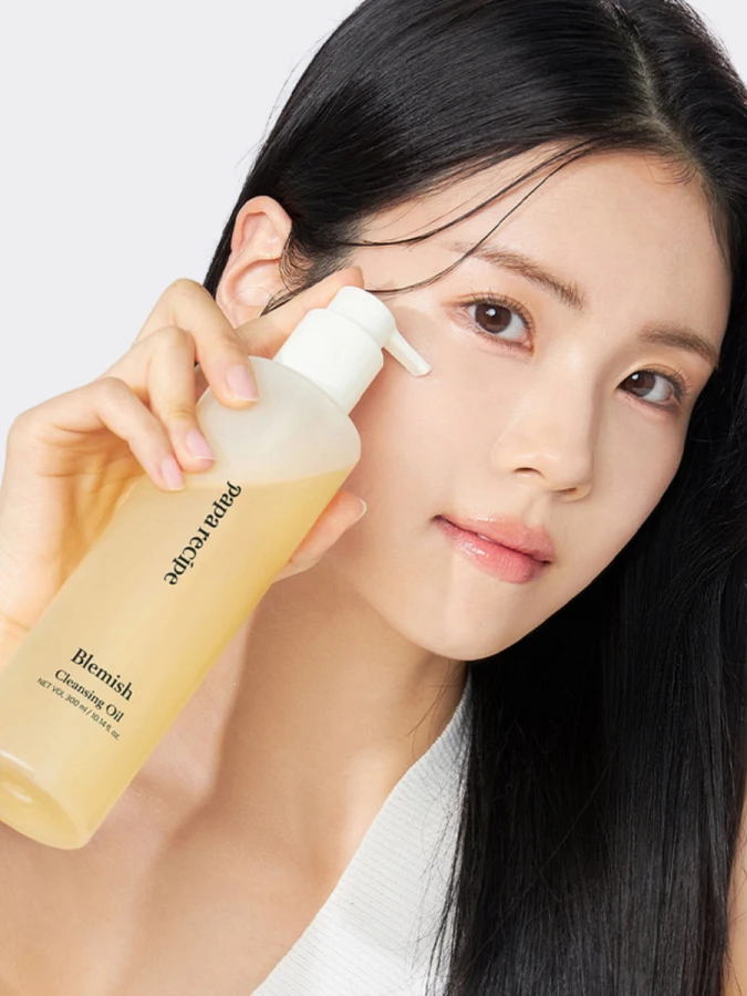 Успокаивающее гидрофильное масло с растительными экстрактами Papa Recipe Blemish Cleansing Oil