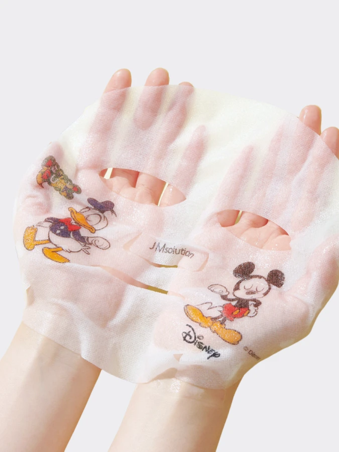 Успокаивающая тканевая маска с экстрактом хауттюйнии JMSolution Disney Collection Selfie Barrier Heartleaf Mask