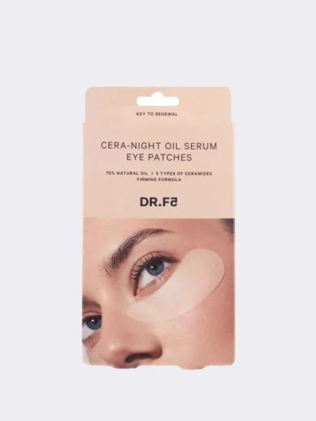 Ночные разглаживающие патчи для век DR.F5 Cera-night Oil Serum Eye Patches
