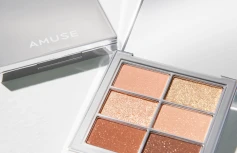 Палетка теней для век AMUSE Eye Vegan Sheer Palette 01 Sheer Nude