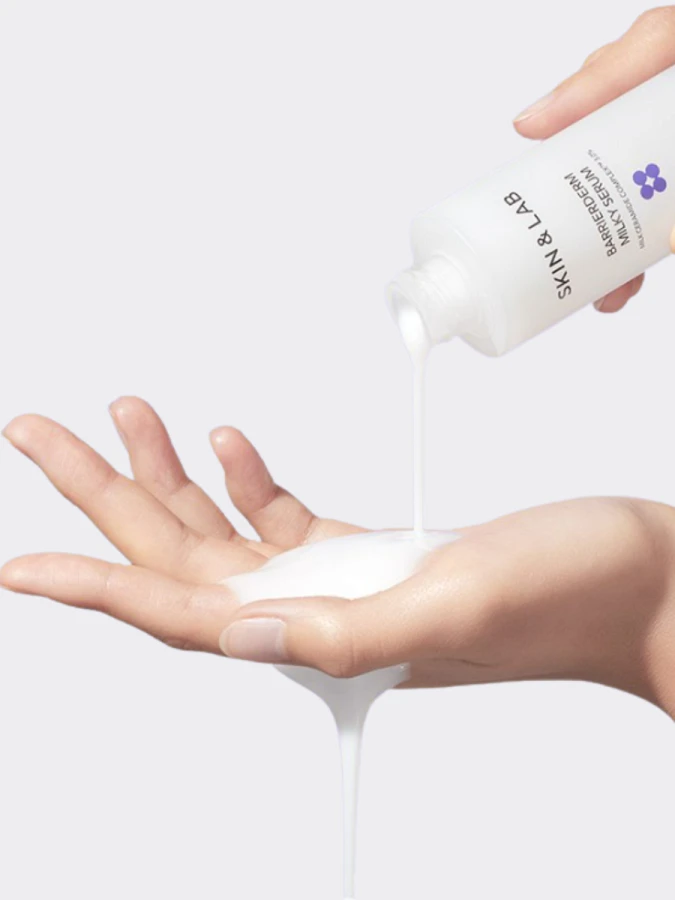 Укрепляющая сыворотка с молочными протеинами и керамидами SKIN&LAB Barrierderm Milky Serum