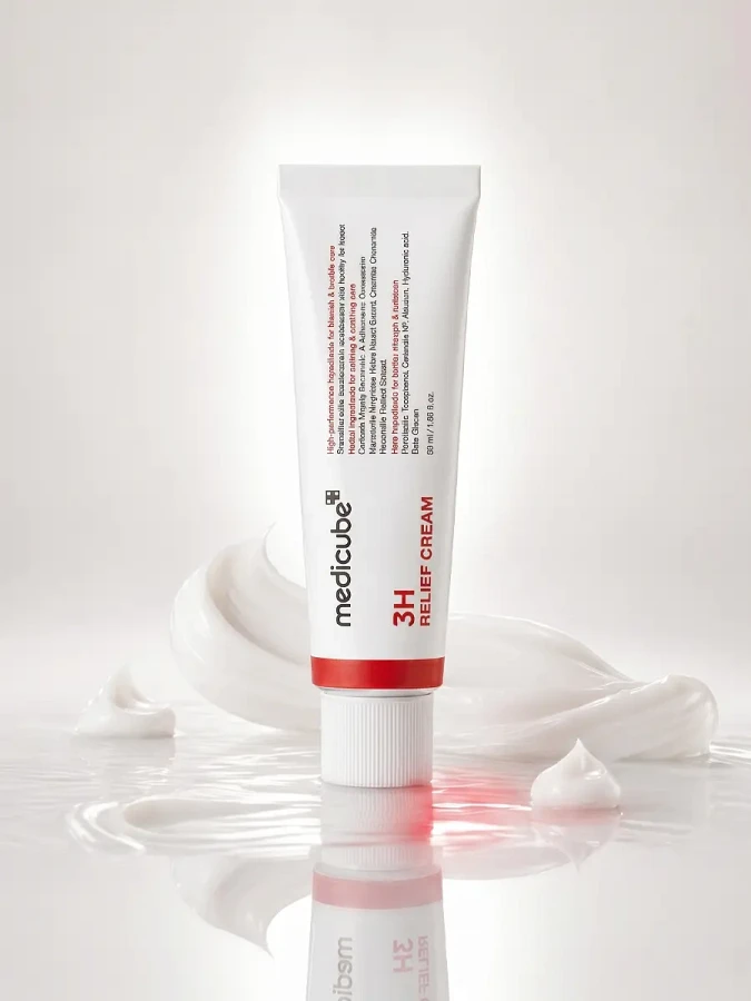 Успокаивающий крем для чувствительной кожи Medicube 3H Relief Cream