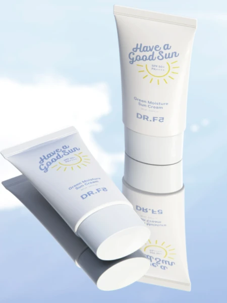 Увлажняющий солнцезащитный крем DR.F5 Green Moisture Sun Cream SPF50+ PA++++ Увлажняющий солнцезащитный крем DR.F5 Green Moisture Sun Cream SPF50+ PA++++