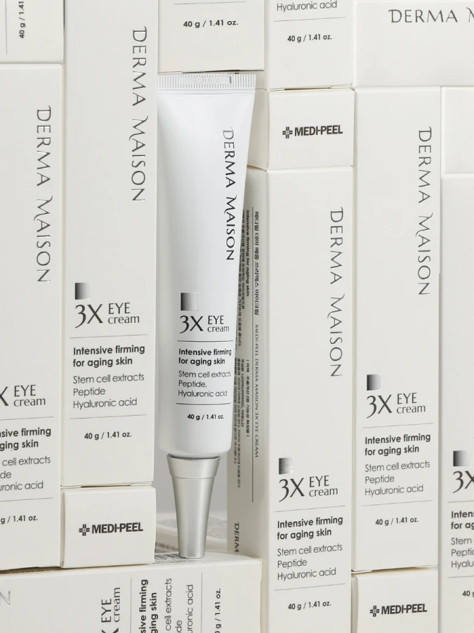 Крем для век со стволовыми экстрактами и пептидами MEDI-PEEL Derma Maison 3X Eye Cream Крем для век со стволовыми экстрактами и пептидами MEDI-PEEL Derma Maison 3X Eye Cream