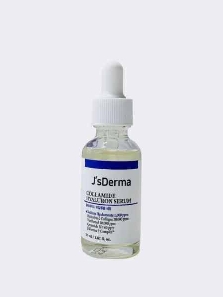 Глубокоувлажняющая сыворотка с гиалуроновой кислотой J'sDERMA Collamide Hyaluron Serum Глубокоувлажняющая сыворотка с гиалуроновой кислотой J'sDERMA Collamide Hyaluron Serum