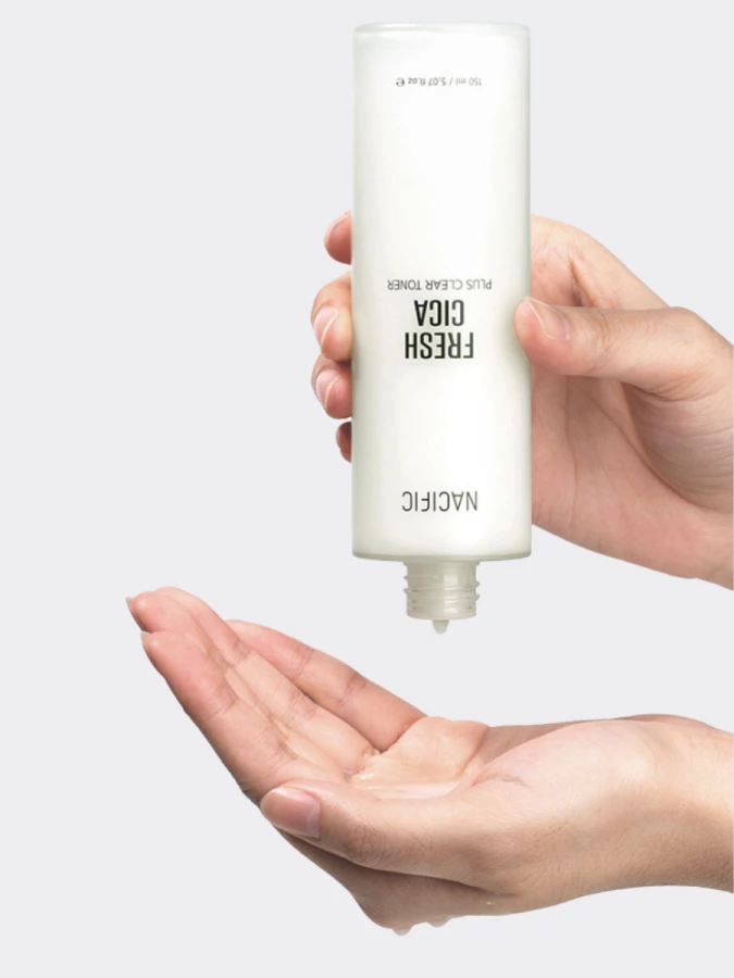 Успокаивающий тонер для лица с экстрактом центеллы азиатской Nacific Fresh Cica Plus Clear Toner