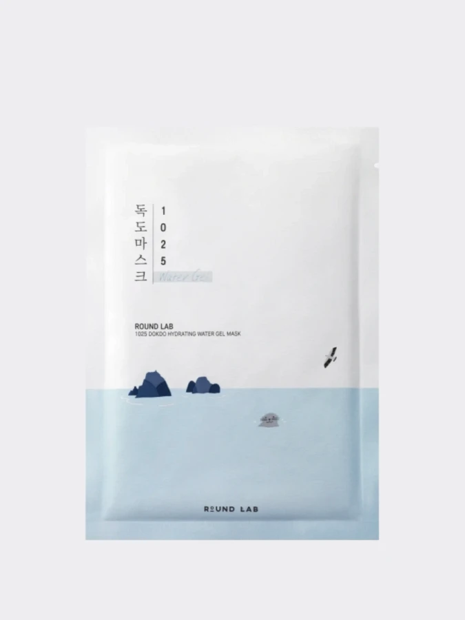 Глубокоувлажняющая тканевая маска с морской водой Round Lab 1025 Dokdo Hydrating Water Gel Mask Sheet