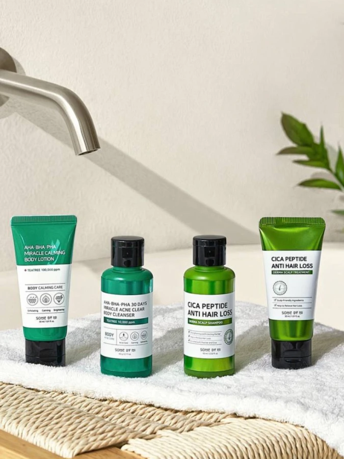 Набор миниатюр для тела и волос Some By Mi Miracle Hair&Body Starter Kit