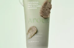 Очищающая маска-пенка с экстрактом центеллы и пантенолом Arocell Cica Repair Panthenol Pack To Foam Cleanser