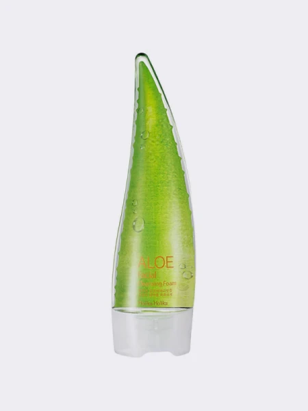 Пенка для умывания с экстрактом алоэ Holika Holika Aloe Facial Cleansing Foam