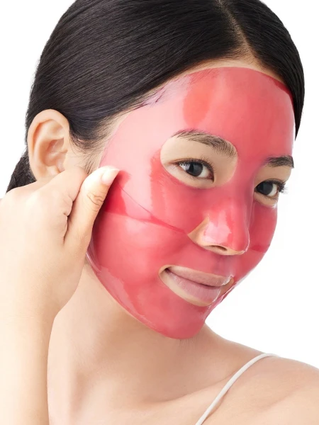 Набор укрепляющих гидрогелевых масок с коллагеном и пептидами Arencia Red Collagen Jello Mask