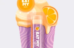 Бальзам для губ с ароматом апельсинового сорбета  EAT MY BALM Orange Sorbet