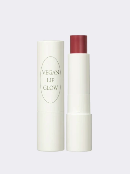 Оттеночный бальзам для губ Nacific Vegan Lip Glow 04 Soft Mauve