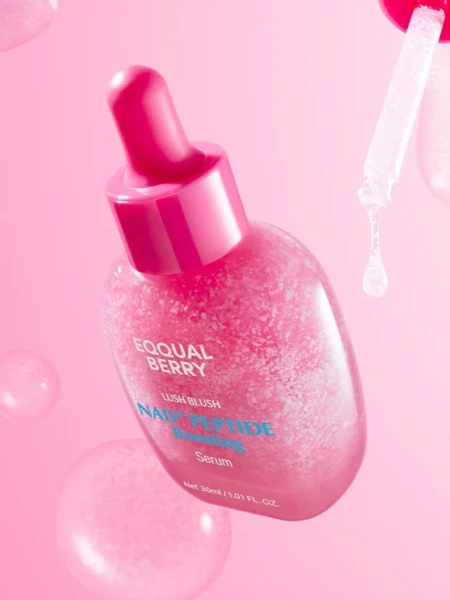 Разглаживающая сыворотка с пептидами EQQUALBERRY NAD+ Peptide Boosting Serum