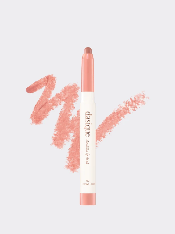 Мягкий карандаш для губ Dasique Mood Blur Lip Pencil #02 Almond Coral