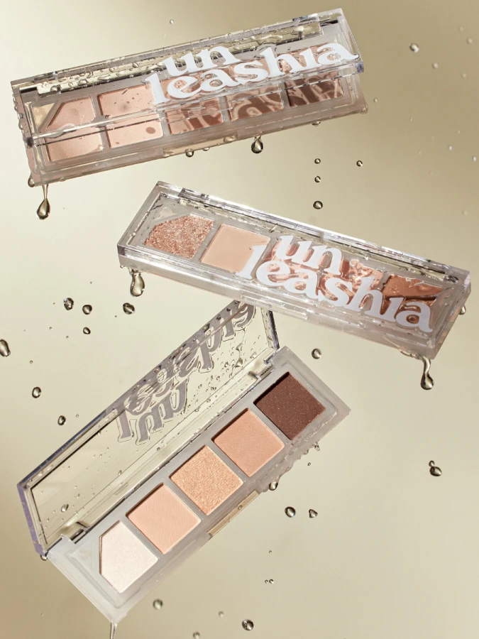 Палетка теней для век UNLEASHIA Mood Shower Eye Palette #2 Rose Shower
