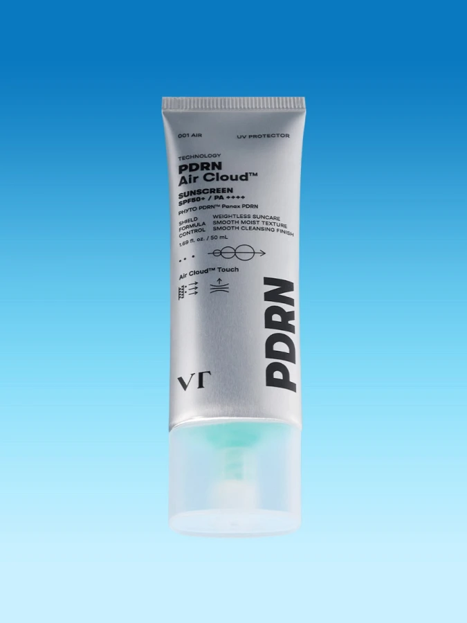 Увлажняющий солнцезащитный крем с ПДРН VT Cosmetics Air Cloud Sunscreen