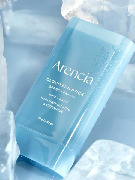 Укрепляющий солнцезащитный стик для лица с ПДРН Arencia Cloud Sun Stick