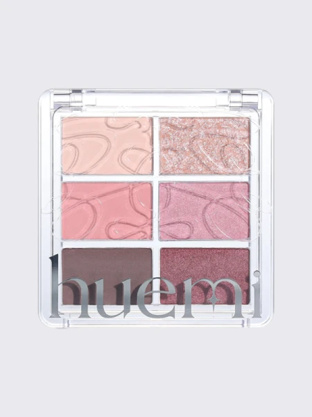 Палетка теней для век Huemi Spot-On Pigment Eye Palette #02 Dawn