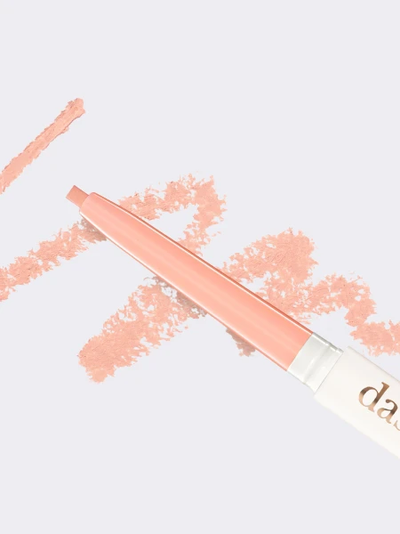 Ультратонкий карандаш для век в нежном персиковом оттенке Dasique Mood Slim Liner #07 Soft Peach