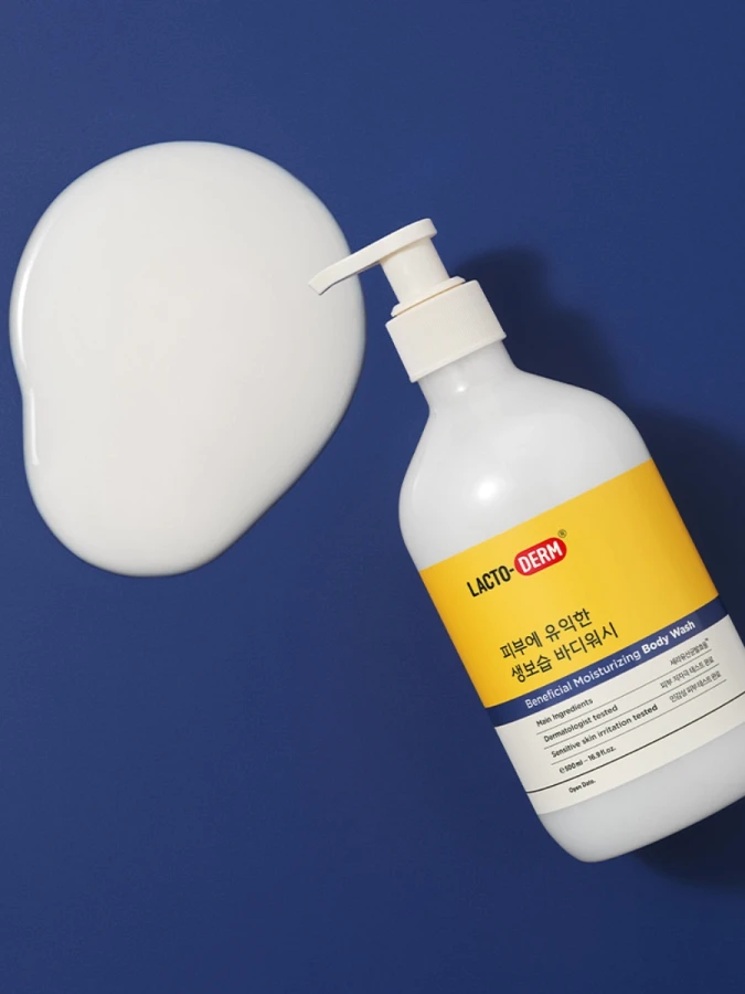 Увлажняющий гель для душа CKD LACTODERM Beneficial Moisturizing Body Wash