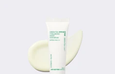 Солнцезащитный флюид с экстрактом зеленого чая innisfree Green Tea Hyaluronic Moist Sun Serum SPF50+ PA++++