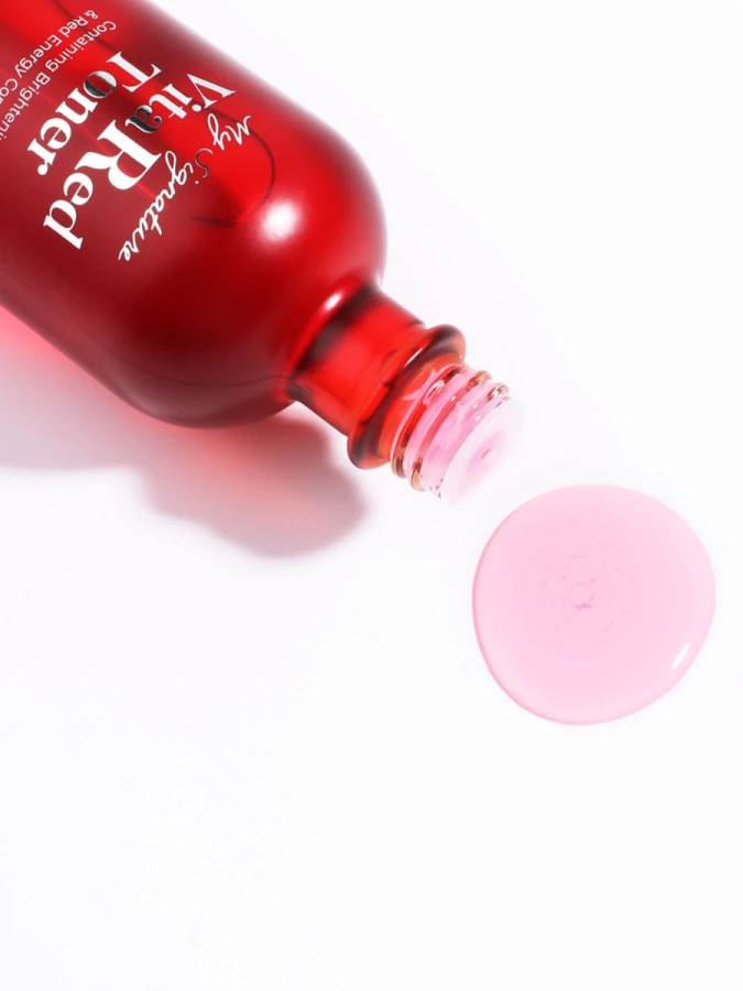 Антиоксидантный тонер для сияния кожи с комплексом витаминов TIAM MY Signature Vita Red Toner