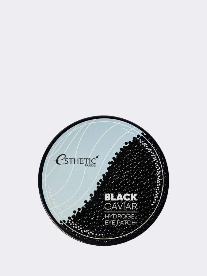 Гидрогелевые патчи для век экстрактом черной икры ESTHETIC HOUSE Black Caviar Hydrogel Eye Patch