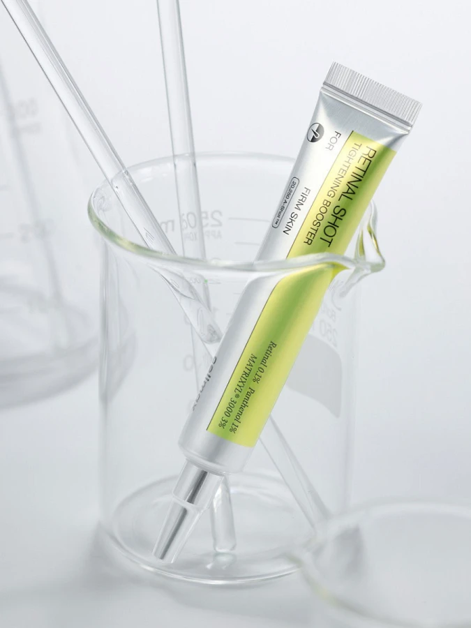 Обновляющий крем-бустер с ретиналем и спикулами Celimax The Vita-A Retinal Shot Tightening Booster