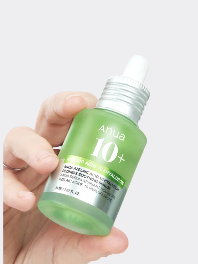Успокаивающая сыворотка с азелаиновой кислотой ANUA Azelaic Acid 10 Hyaluron Redness Soothing Serum