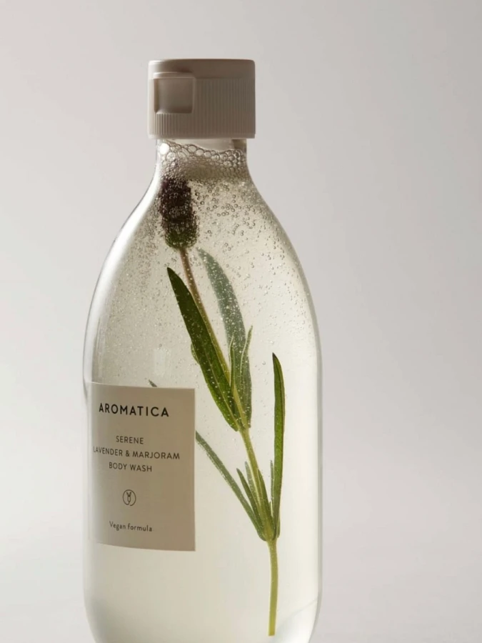 Гель для душа с лавандой и майораном Aromatica Serene Body Wash Lavender & Marjoram