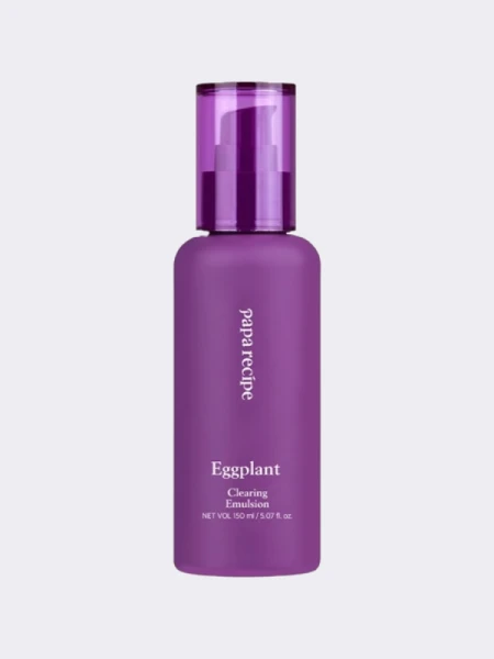 Успокаивающая эмульсия для лица с экстрактом баклажана Papa Recipe Eggplant Clearing Emulsion Успокаивающая эмульсия для лица с экстрактом баклажана Papa Recipe Eggplant Clearing Emulsion