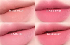 Вельветовый пигмент для губ AMUSE Powder Velvet Tint 01 Rare Peach